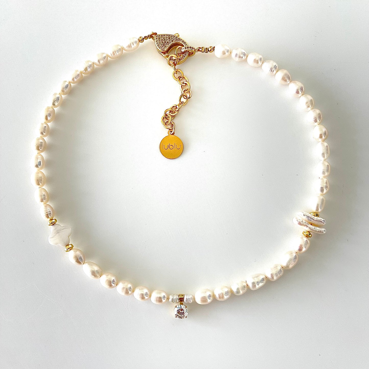 FOREVER DIAMOND NECKLACE - Lublu