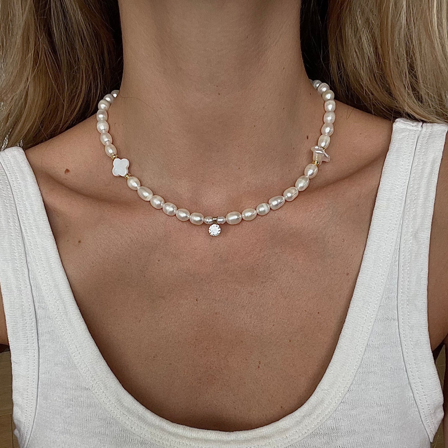 FOREVER DIAMOND NECKLACE - Lublu