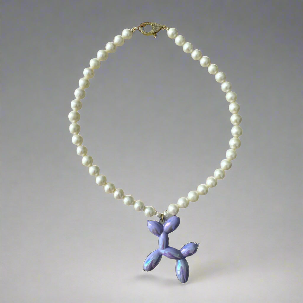 PURPLE DOK NECKLACE - Lublu