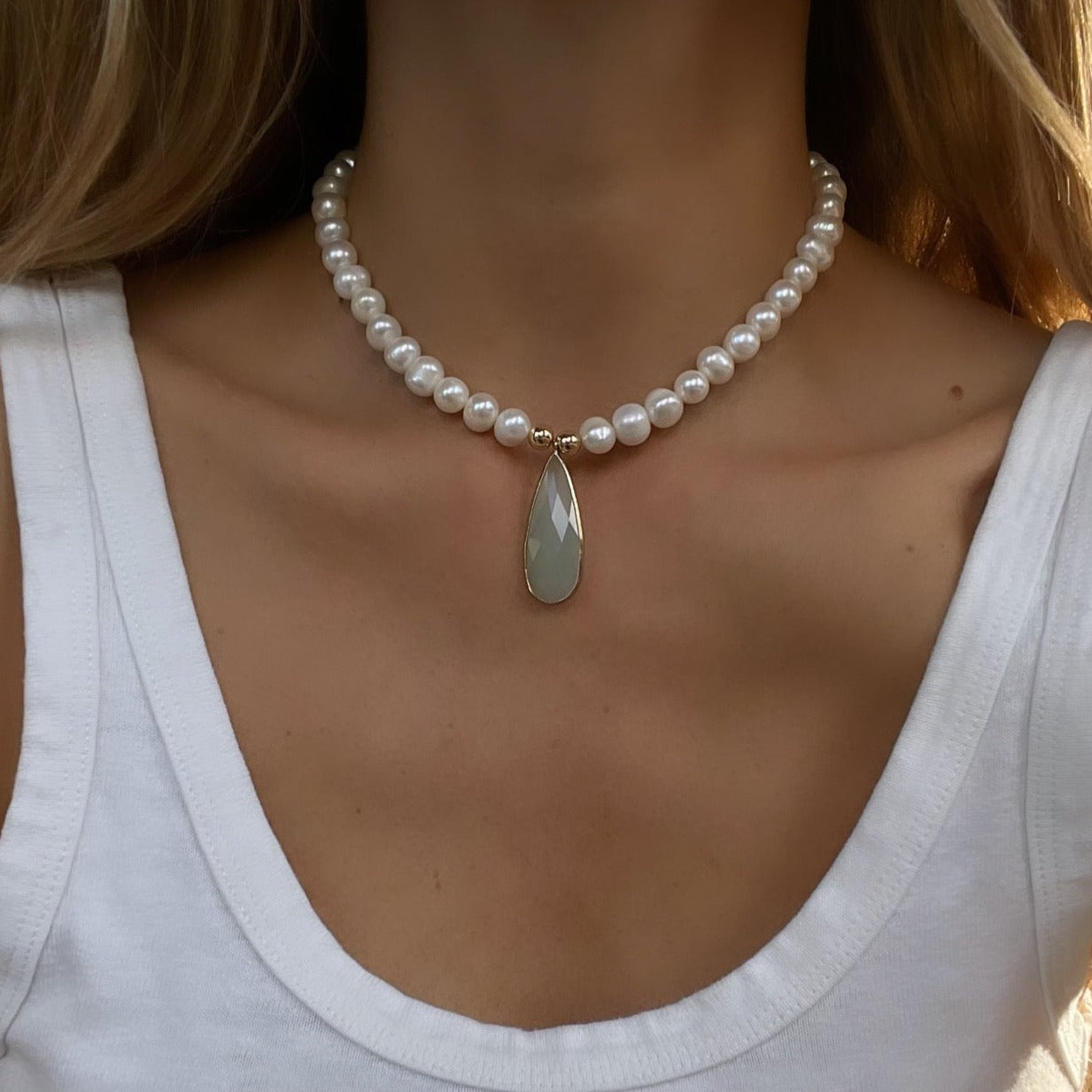 TEAR DROP CHOKER - Lublu