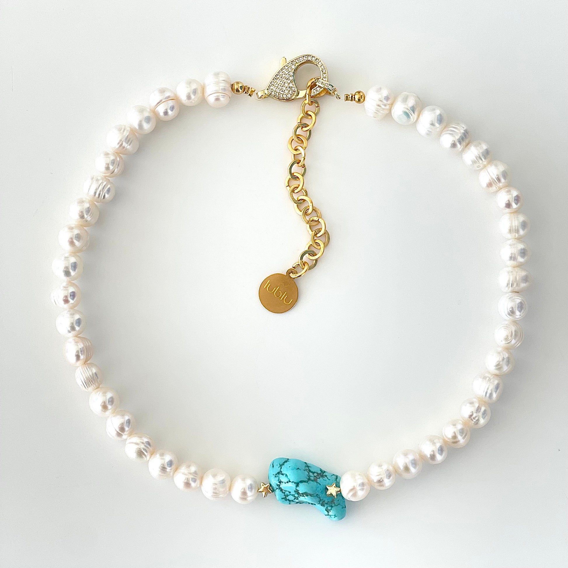 BLUE LAGUNE CHOKER - Lublu