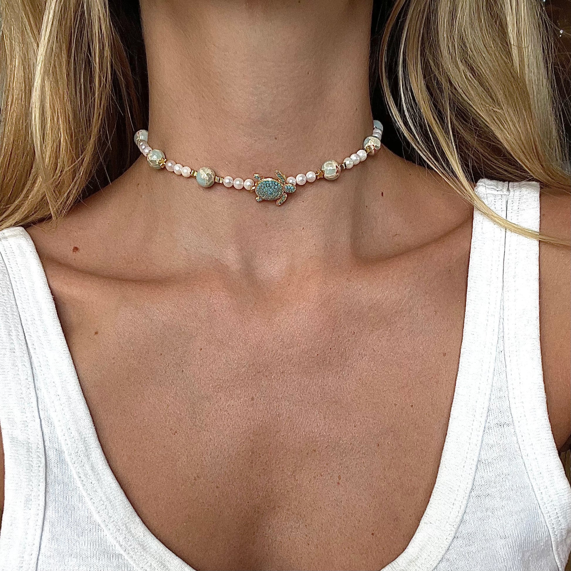 BABY TURTLE CHOCKER - Lublu